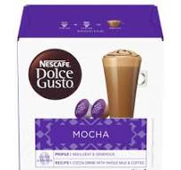 DolceGusto Capsules Mocha - ( 8 Milk + 8 Espresso )