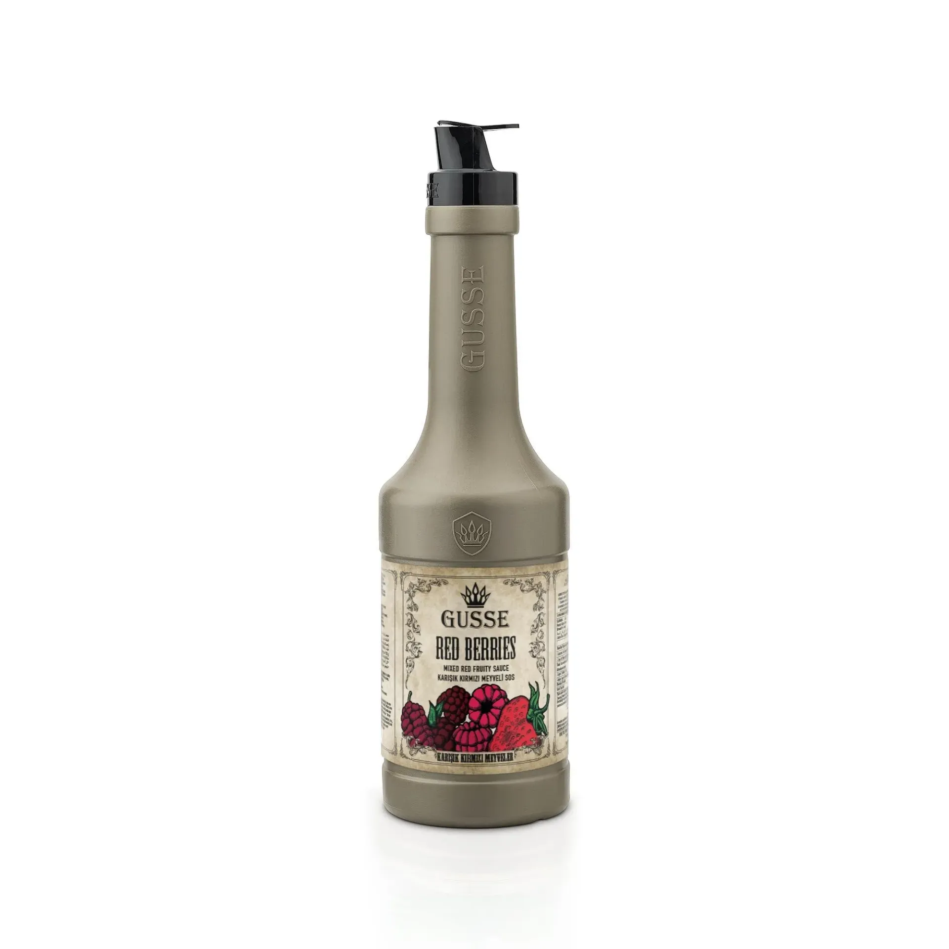 GUSSE Puree Mixed Red Berries Fruity 1100 Gr