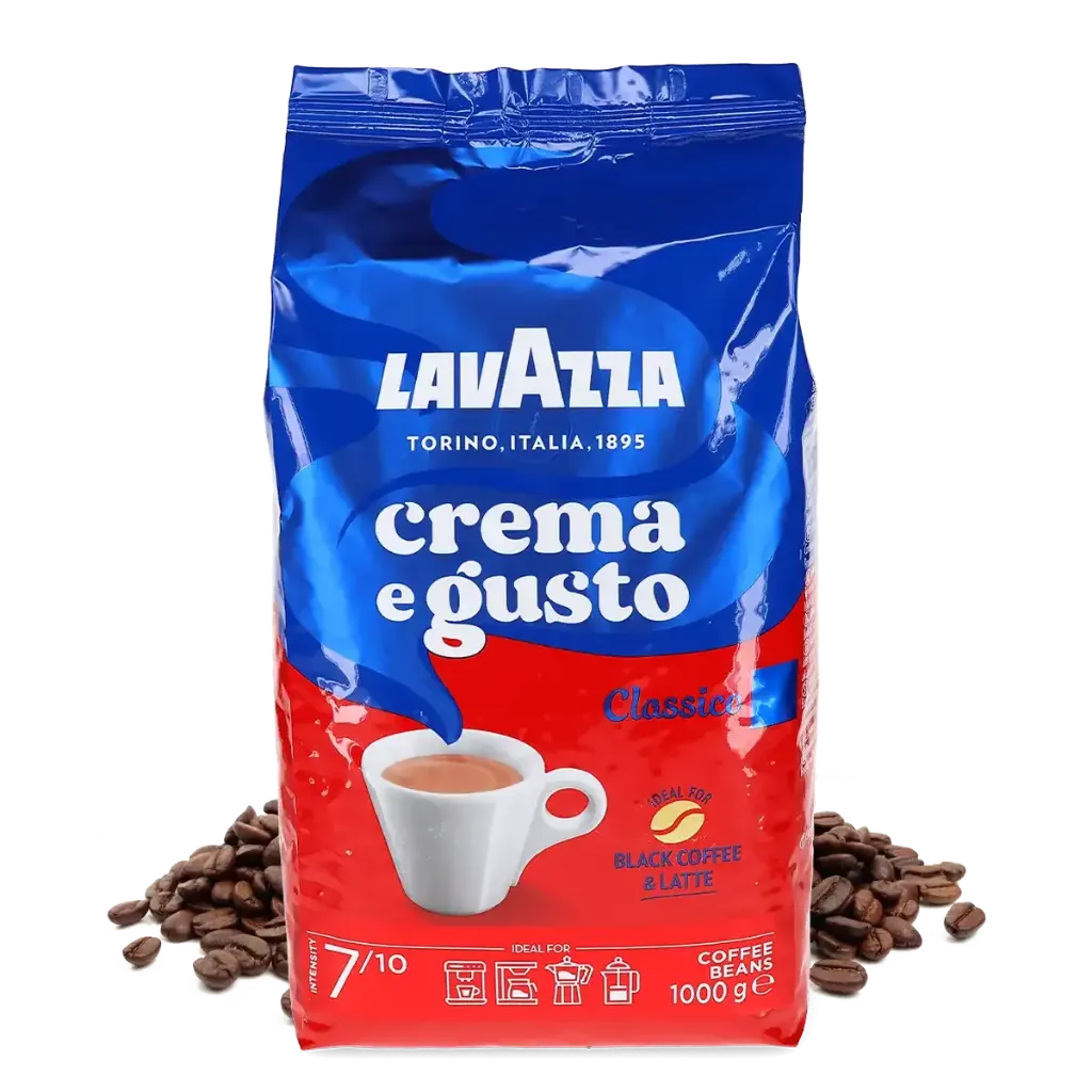 Lavazza - Whole Beans - Crema E Gusto - Classico - 1 Kg