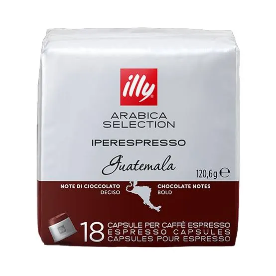 Coffee capsules Illy IperEspresso, Guatemala, 18 pcs