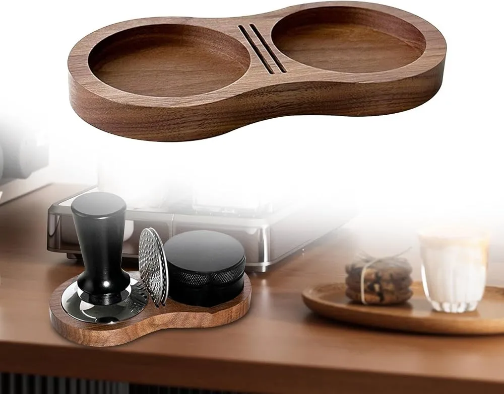BT - Coffee Tamper Holder - Wood