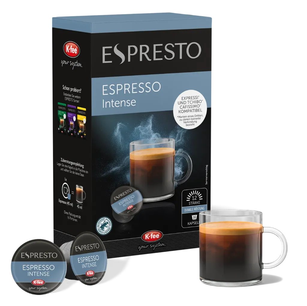ESPRESTO Espresso Intense coffee capsules  K-fee®