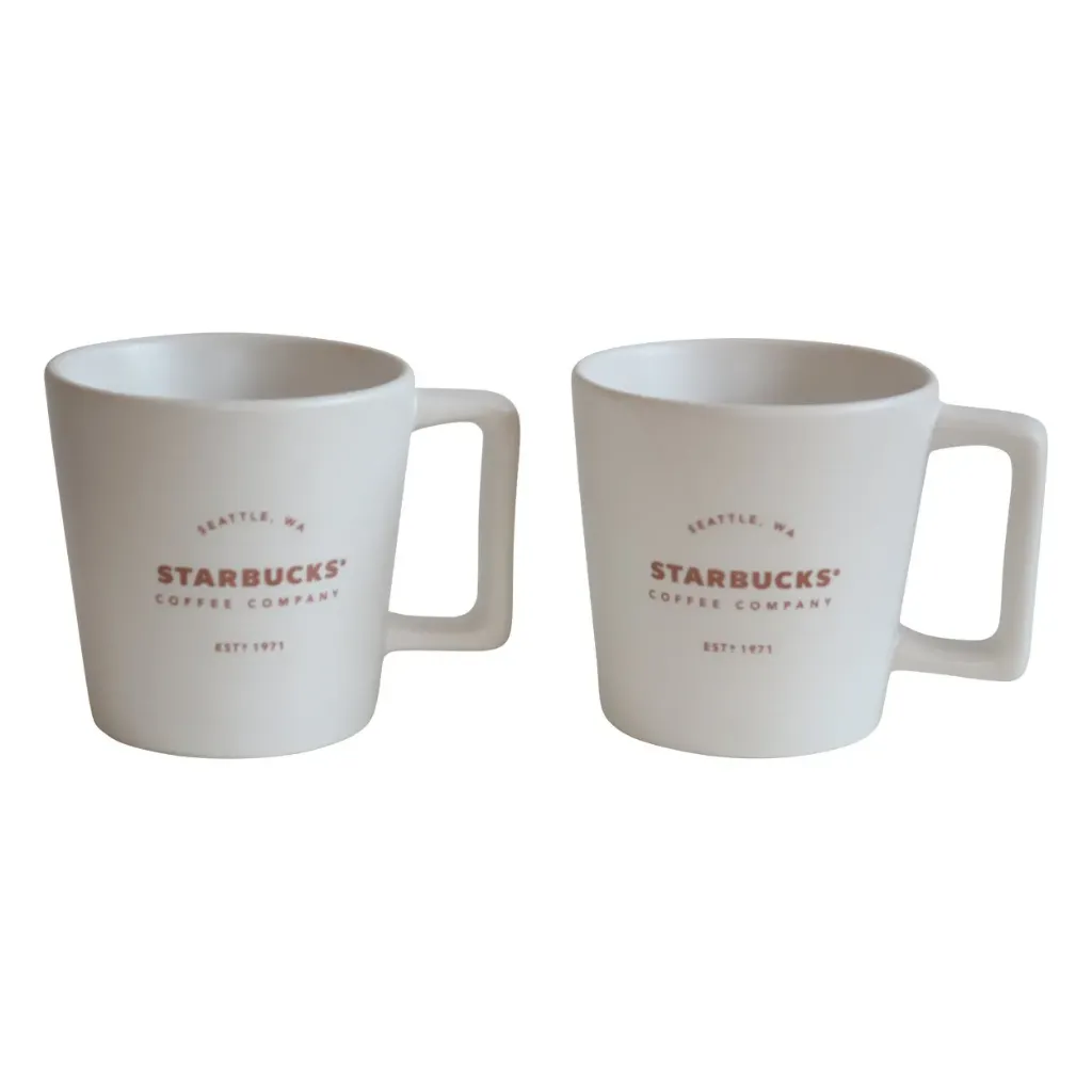 Starbucks Espresso Cup Royal White 1971 EST