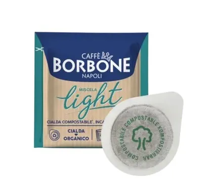 Borbone Espresso Pods - 50 ESE pods Light Blend - Caffè Borbone