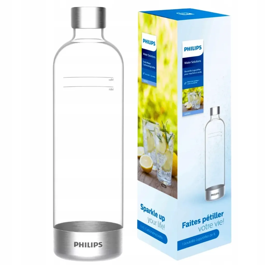 PHILIPS GOZERO Soda maker carbonating bottle 1L