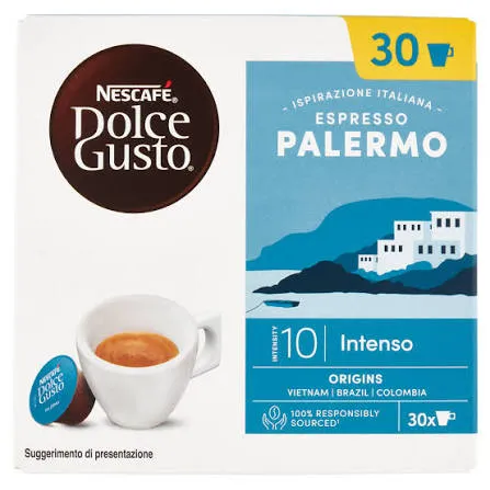 Nescafé Dolce Gusto Espresso Palermo - Intensity 10 - 30 Capsules