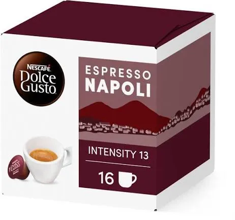 Dolce Gusto Compatible Espresso Napoli Intensity 13 Coffee Capsules NESCAFE