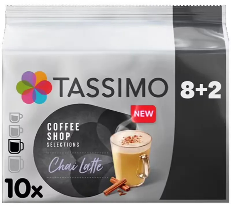 TASSIMO coffee Chai Latte - 10 Capsules