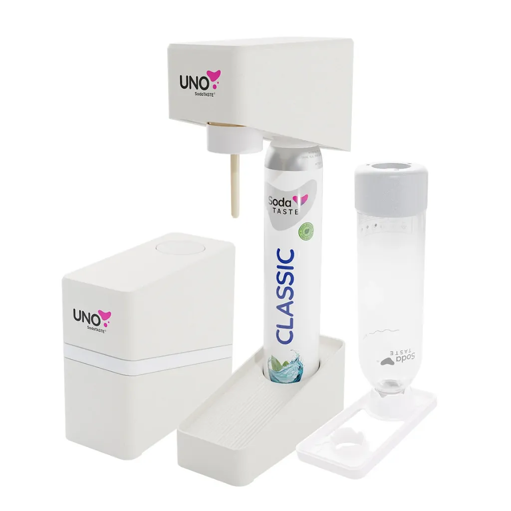 SodaTASTE UNO sparkling water maker - White