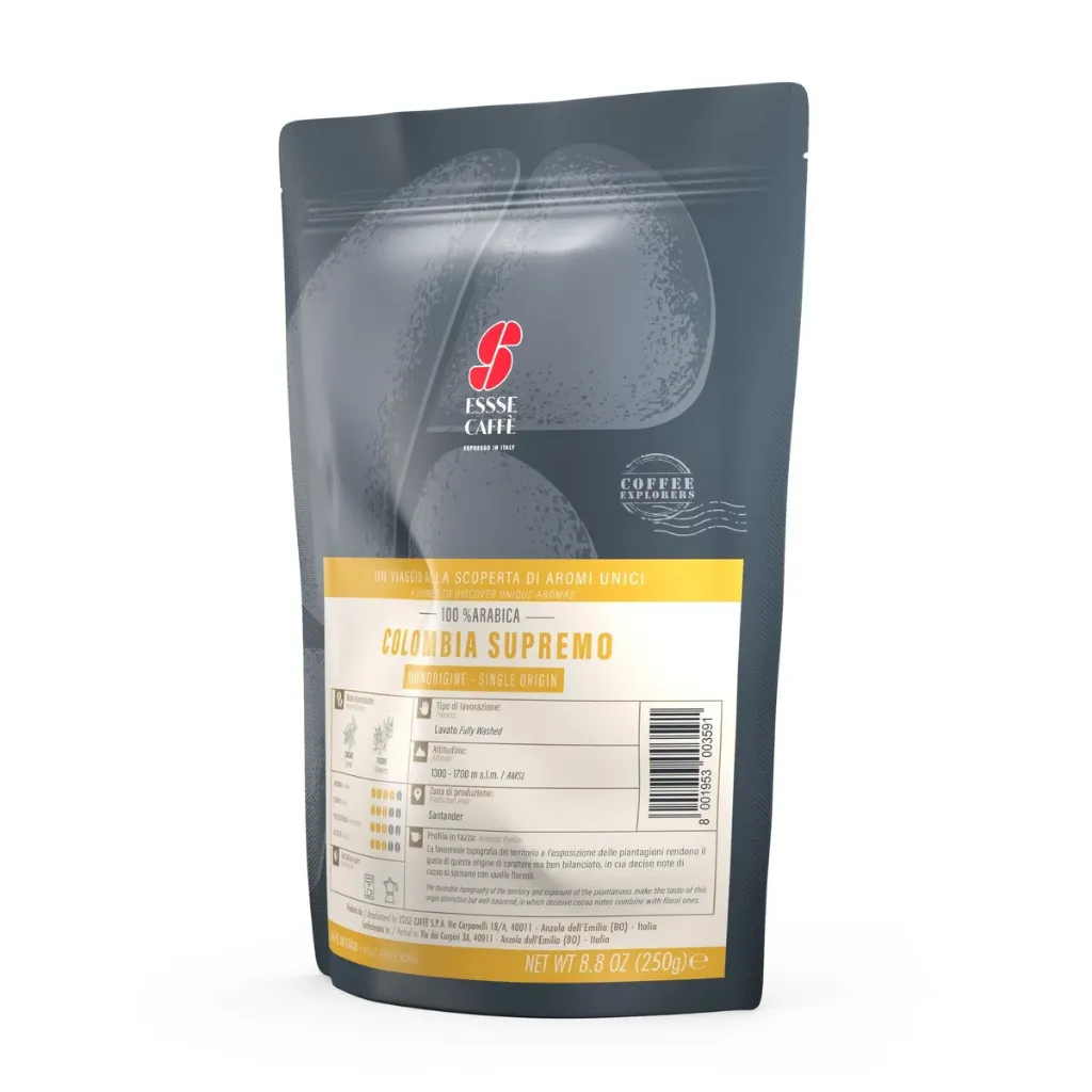 Essse Colombia Supremo Single Origin Beans 250g