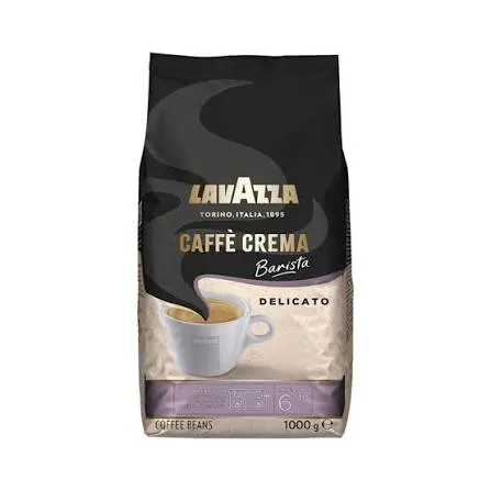 Lavazza - Whole Beans - Cafe Crema Ba rista- 1 Kg (ARABICA 60 - ROBUSTA 40)