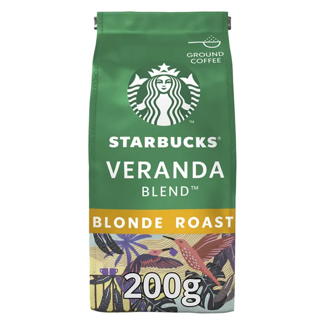 Starbucks Ground Coffee Veranda Blend - Light Roast 200g