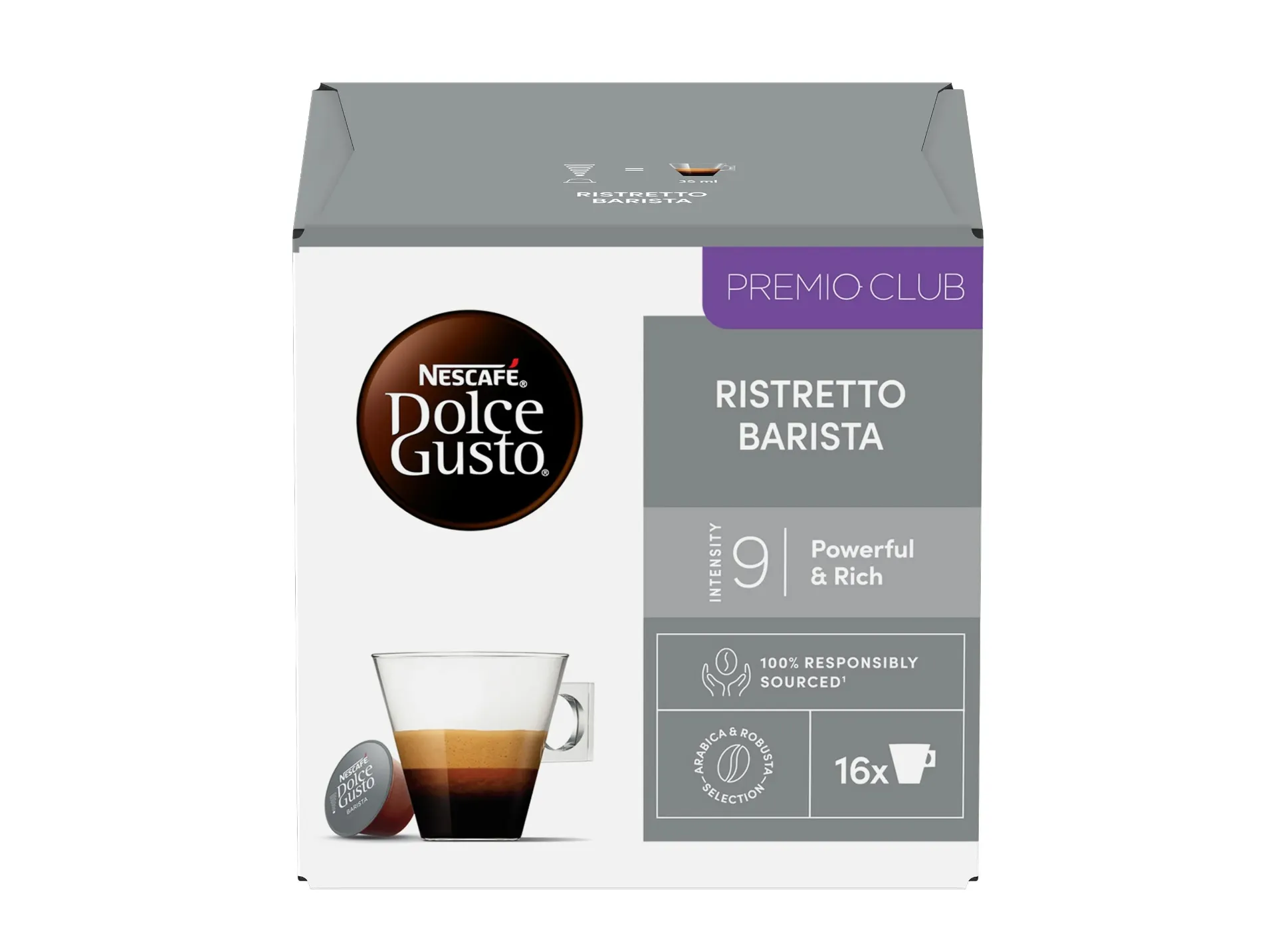 DolceGusto Capsules Ristretto Barista - Intensity 9