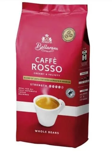 Caffe Rosso Coffee Beans – Bellarom – 1kg