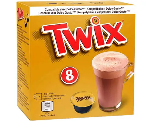 DolceGusto Capsules Hot Chocolate Twix - 8 Capsules
