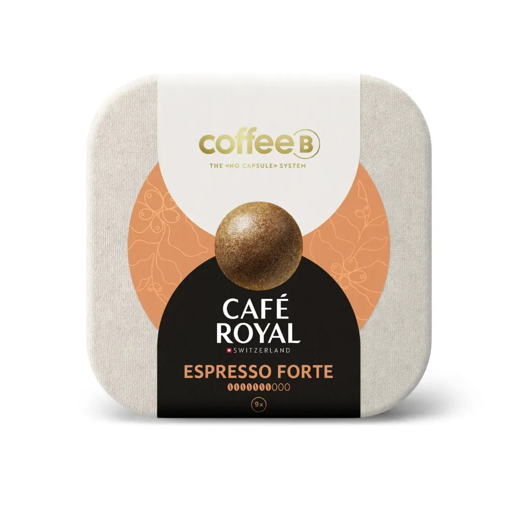 CoffeeB Café Royal Espresso Forte Coffee Balls - 9 balls