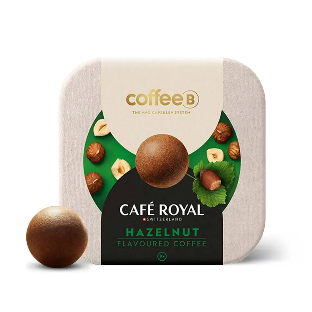 CoffeeB Café Royal Hazelnut Coffee Balls - 9 balls