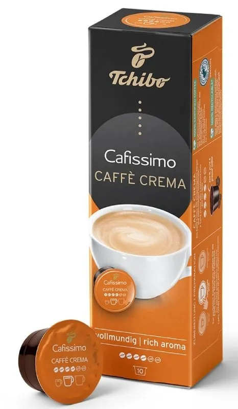 Tchibo Cafissimo Caffè Crema Rich Aroma capsules 10 pieces