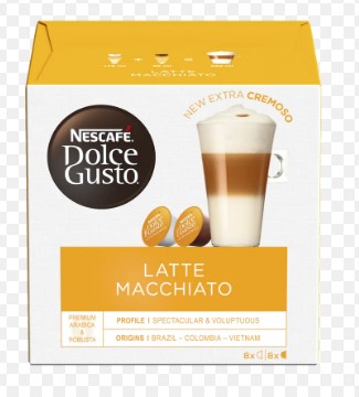 LATTE MACCHIATO Coffee Capsules - Dolce-gusto