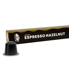 KAFFEKAPSLEN ESPRESSO HAZELNUT INT.8 P.S 10