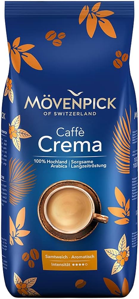 MOVENPICK CAFFE CREMA BEANS INT4 1000G