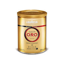 LavAzza Qualita Oro Coffee Powder 250g Can,Int 5