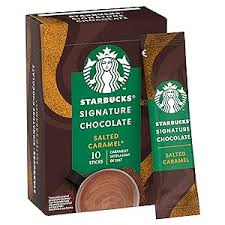 Starbucks - Signature Chocolate Salted Caramel - 10 sticks