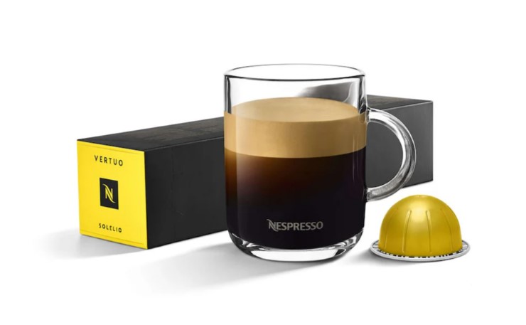 NESPRESSO VERTUO COMPATIBLE - SOLELIO - 10 CAPSULES