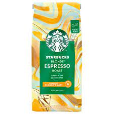 STARBUCKS BLONDE ESPRESSO ROAST COFFEE BEANS INT.6