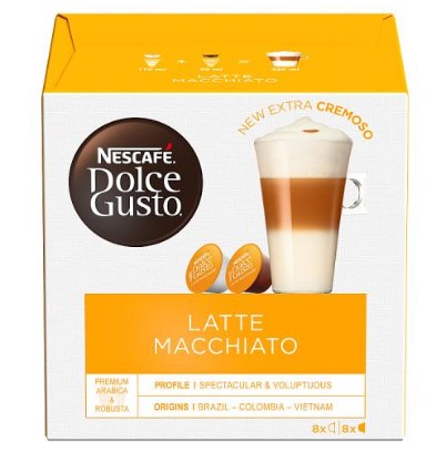 LATTE MACCHIATO Coffee Capsules - Dolce-gusto