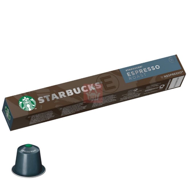 Nespresso Starbucks Capsule Espresso Roast - Intensity 11 - 10 Capsules