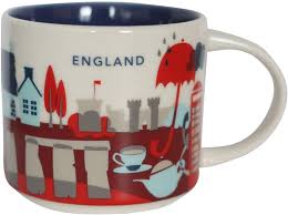 STARBUCKS Espresso Cup you are here collection (Germany-Black & Red)