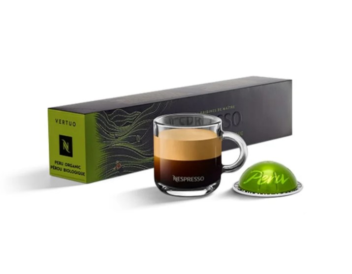 NESPRESSO CAPSUL VERTUO PERU ORGANIC INT.6 40ML