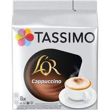 TASSIMO COFFEE CAPSULES, L'OR CAPPUCCINO  , P.C 16
