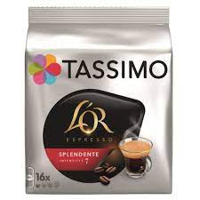 TASSIMO COFFEE CAPSULES, ESPRESSO SPLENDENTE. INT7 , P.C 16