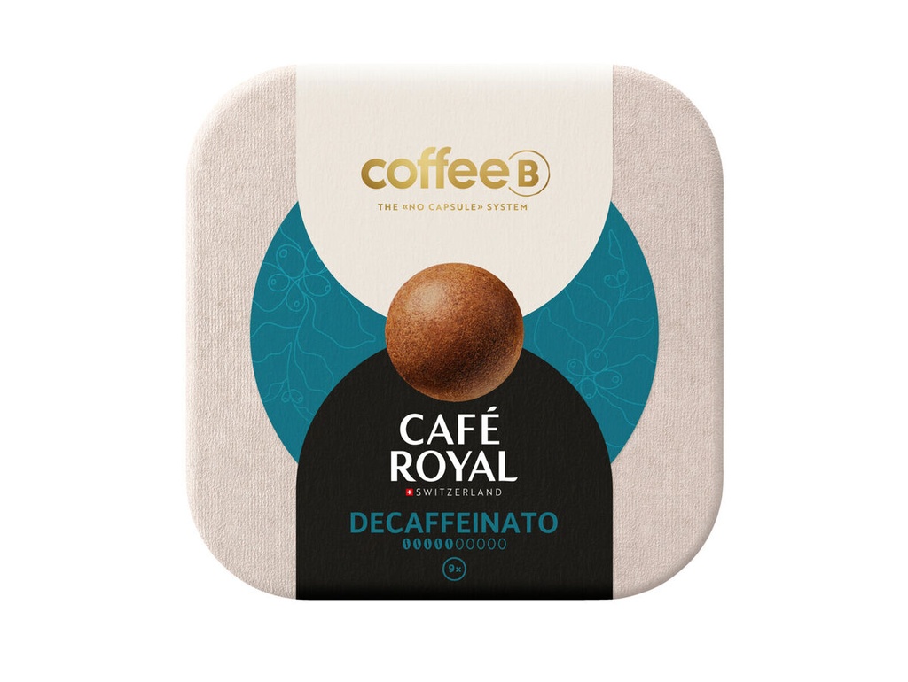 CoffeeB Espresso Decaffeinato - 9Ball
