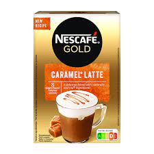 Nescafe Gold CARAMEL LATTE instant coffee 8 sticks