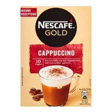 Nescafe Gold CAPPUCCINO instant coffee 8 sticks