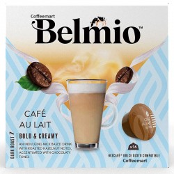 Cafe au Lait belmio capsules for Dolce gusto 16pcs