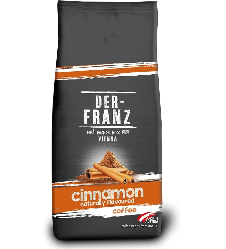 Der-Franz - Coffee Flavoured with Cinnamon, Ground,  500g