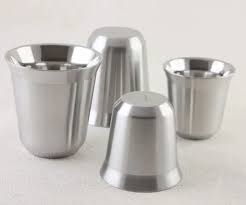 Nespresso pixie cup steel- 1pcs