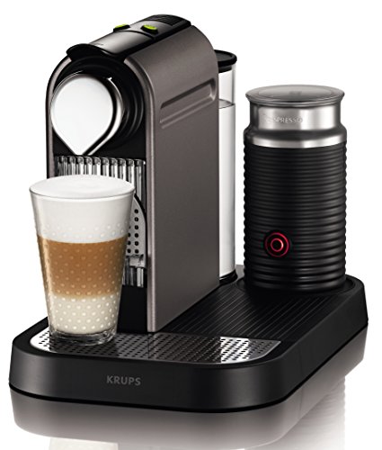 Krups Nespresso Machine CitiZ & Milk XN730T - Titan