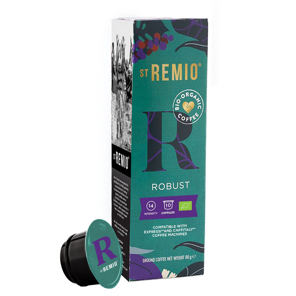 St. Remio Robust organic - 10 Capsules for Caffitaly