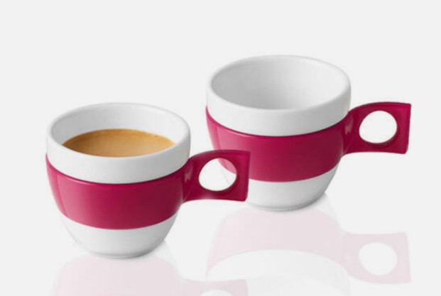 Nescafe Espresso Funky Coffee Cups Mugs Dolce Gusto Porcelain 1pcs