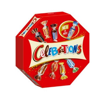 Celebrations in a decorative gift box 269 ​​g