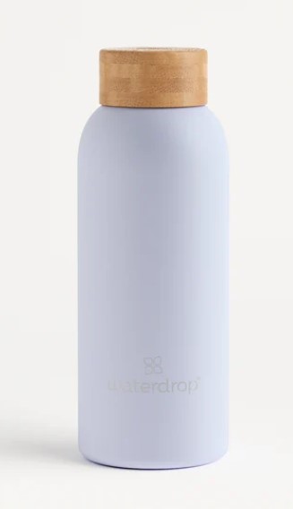 Waterdrop Steel Bottle Purple 400ml