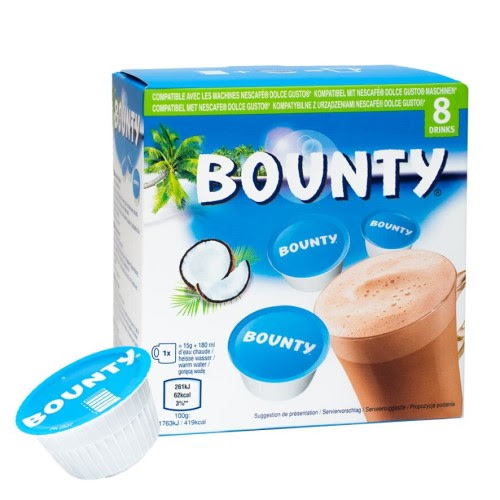 Bounty dolce gusto compatible capsules 8pcs