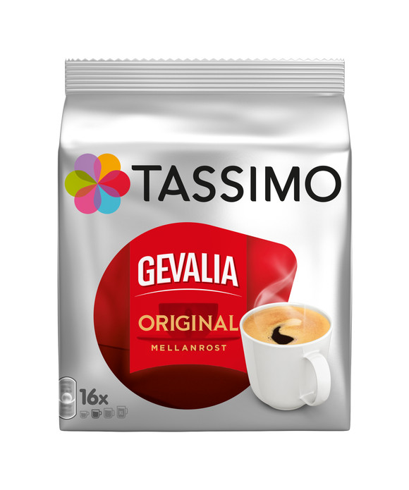 TASSIMO coffee Capsules Gevalia Americano - 16 Capsules