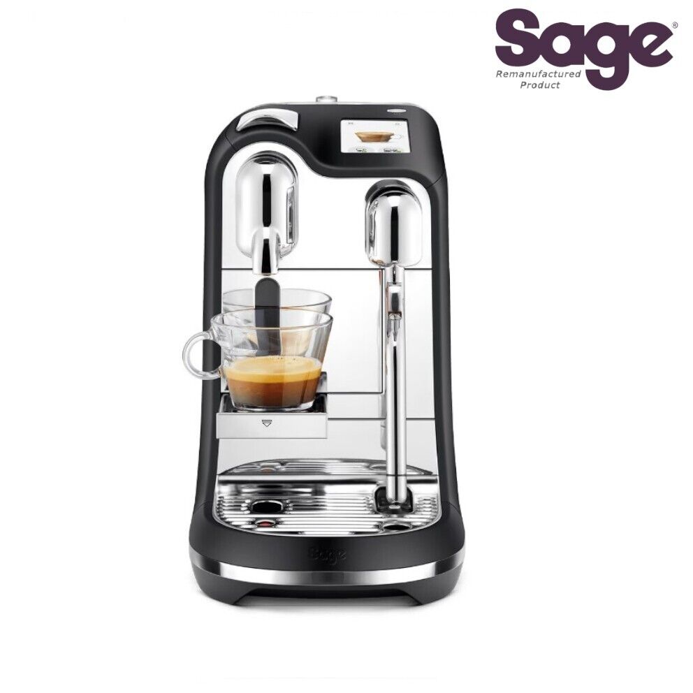 NESPRESSO MACHINE CREATISTA PRO - MATTE BLACK - SAGE
