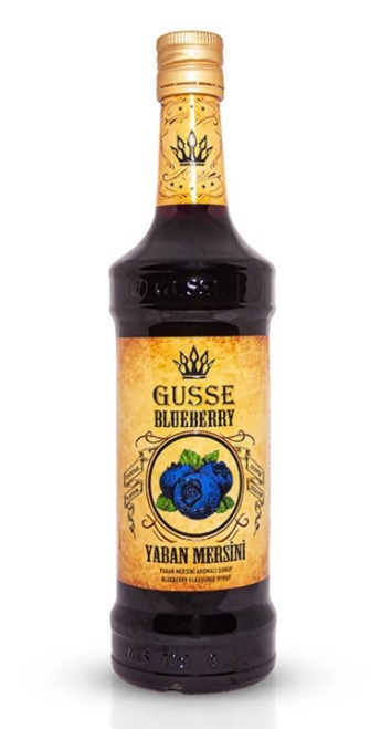 Gusse Blueberry Flavored Cocktail Syrup 700